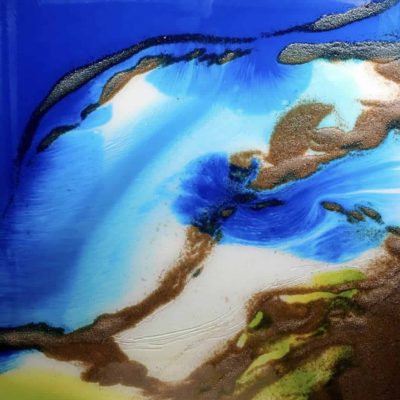 Résines et aquarelles